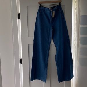 J.Crew Wide Leg Tall 29 lightweight jeans